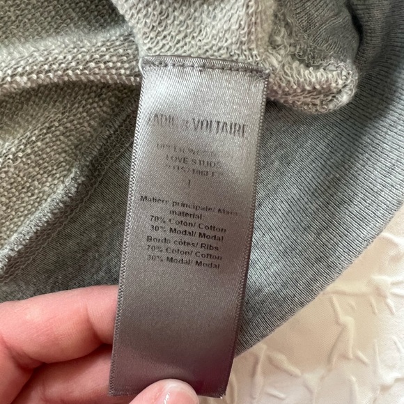 Zadig & Voltaire Love sweatshirt, Large - Picture 3 of 3